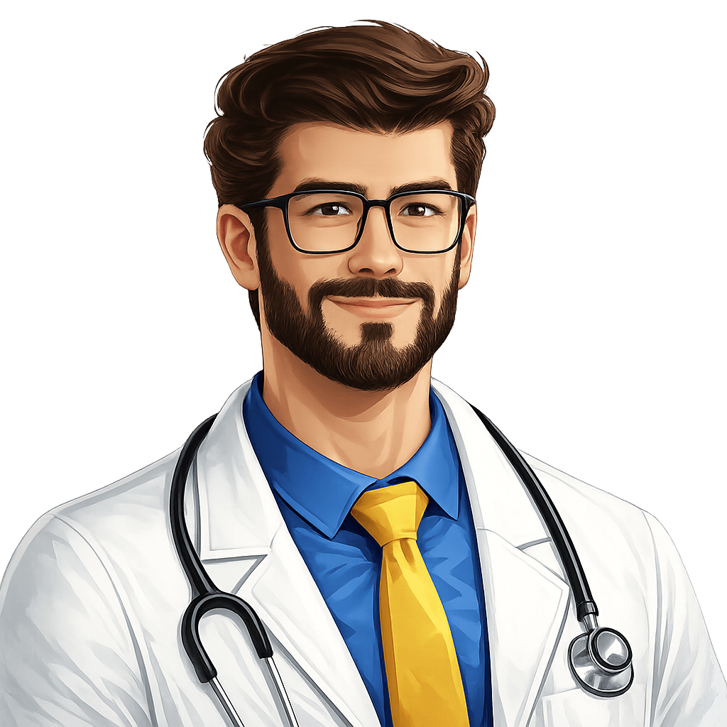 Illustration of an IIGU doctor